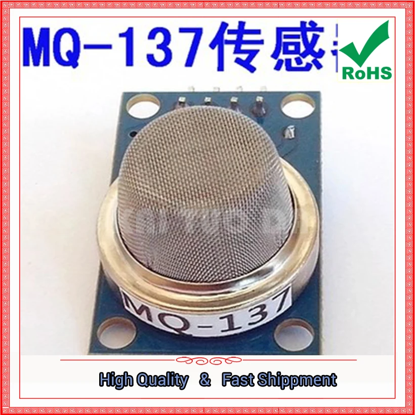 

MQ-137 Gas Sensor Ammonia Detection Sensor Module (C6B5