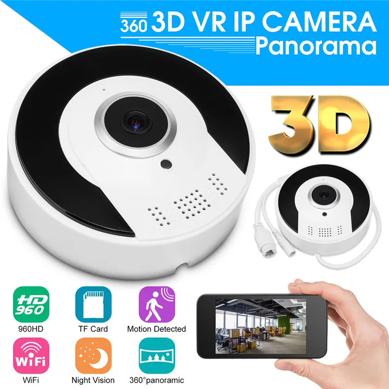 

Home Security HD Wi-fi Mini IP Camera 360 Degree Indoor CCTV Mini Network Camera Audio Wireless Monitor Baby Nanny