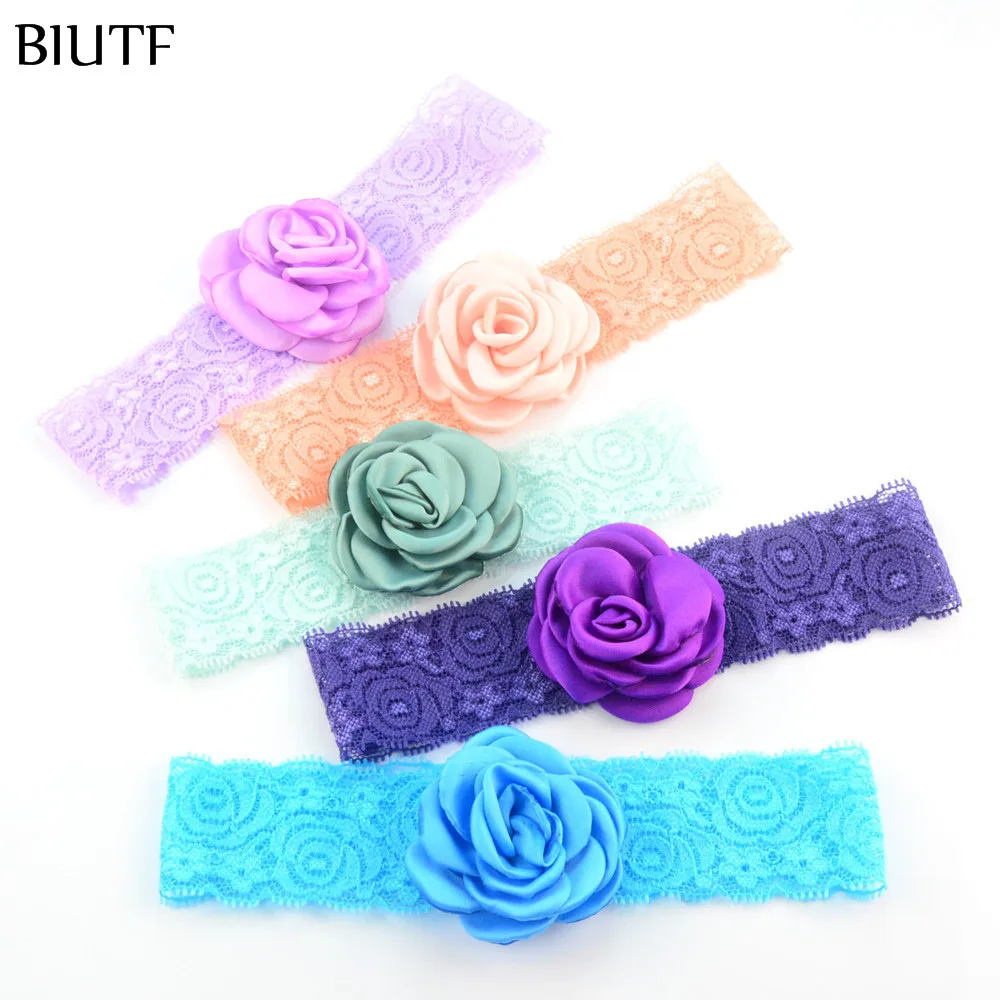 Повязка на голову эластичная кружевная 10 шт./лот|elastic lace headbands|lace headbandfashion headband |