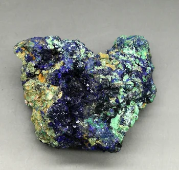 

98g Natural stone and crystal azurite / malachite symbiotic mineral crystal healing crystals Collection ornamental stone P15