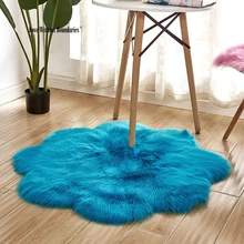 Сохраняйте свою комнату полными солнечными лучами, гармоничный Теплый красивый мягкий ковер с цветами, высокое качество имитации шерсти превосходит шерсть
