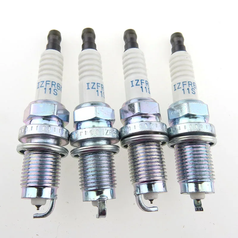 IZFR6K 11S Auto Car Spark Plug Types Laser Iridium Spark Plugs For Honda Civic CR-V FR-V Cars IZFR6K-11S 9807B-561BW 1