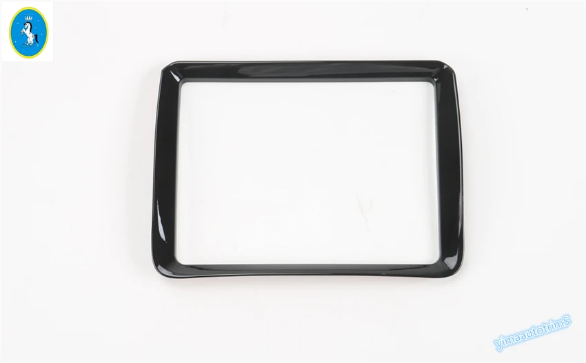 

Accessories For Jeep Cherokee 2014 - 2016 ABS Dashboard Navigation GPS Multimedia Display Screen Frame Cover Trim Sticker 1 Pcs