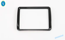 Accessories For Jeep Cherokee 2014 – 2016 ABS Dashboard Navigation GPS Multimedia Display Screen Frame Cover Trim Sticker 1 Pcs