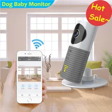 TRINIDAD WOLF Dog Wireless Baby Monitor 720P Security Night Vision Baby Camera Motion Detection Two-Way Audio Baby Video Nanny