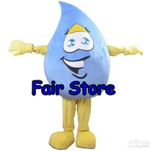 Взрослых Размеры синие капли дождя Маскоты coscutme детский сад синие капли дождя капли воды Маскоты te Костюм EMS SW117