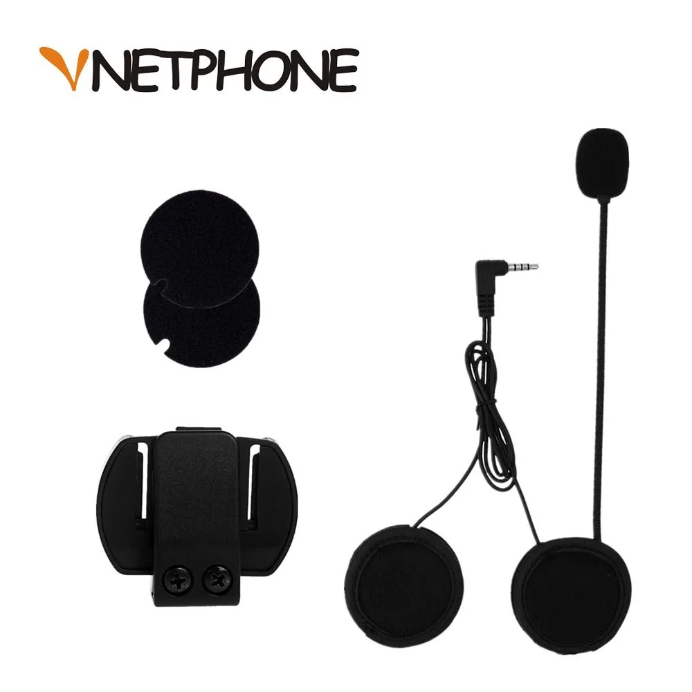 Vnetphone V6 V4 мотоциклетный шлем Bluetooth гарнитура аксессуары обычный домофон микрофон динамик домофон наушники инструмент