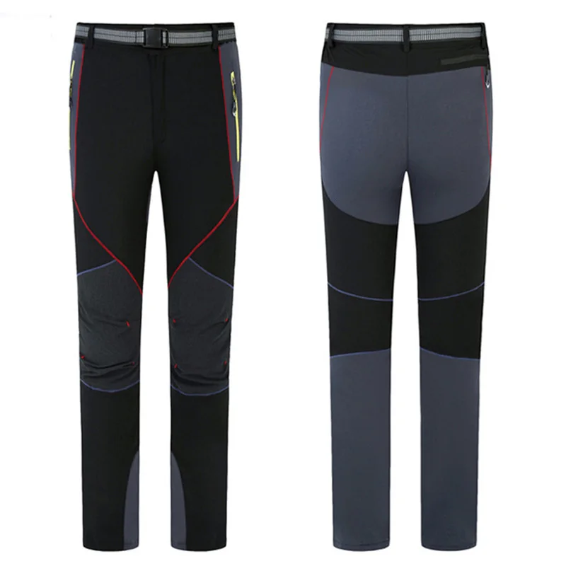 Iemuh marca Sport hombres mujeres Pantalones de senderismo impermeable transpirable de secado rápido Pesca escalada Pantalones unisex trekking Pantalones