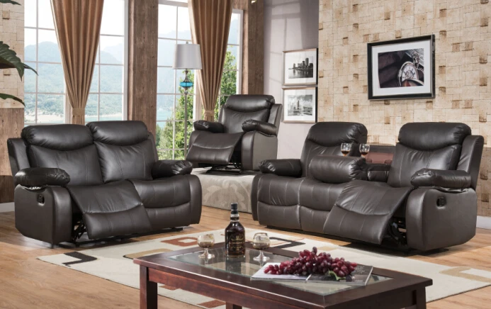 Modern Recliner Leather Sofa Set With Genuine Manual In Modern Recliner Leather Sofa Set With Genuine Manual In Living Room Sofas From Furniture On Aliexpress Alibaba Group