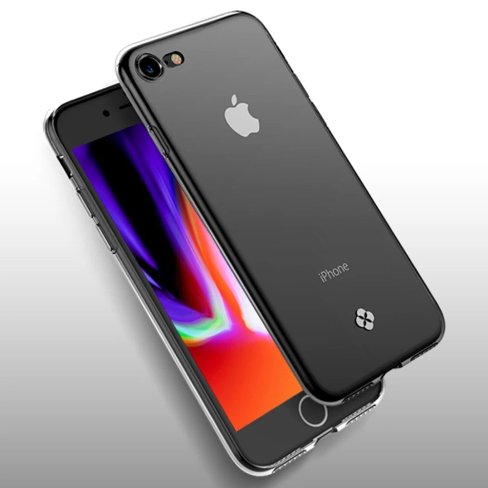 

TOTUDESIGN For iPhone 8 7 Phone TPU Soft Protective Back Cover Case