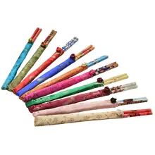 1 пара 24 см китайские палочки для еды бамбуковые палочки для еды кухня столовая посуда для бара бамбуковый экологичный дружественный Чоп палочки