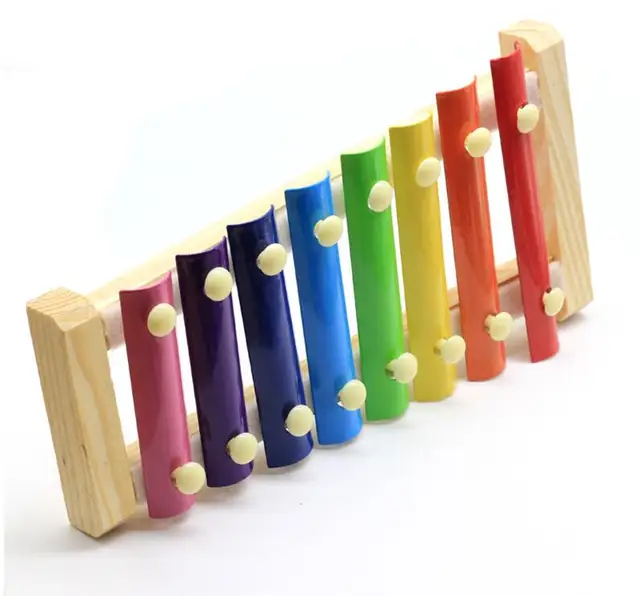 Music Instrument Toy Wooden Frame Style Xylophone Children Kids Musical Funny Toys Baby Educational Toys Gifts GYH 4