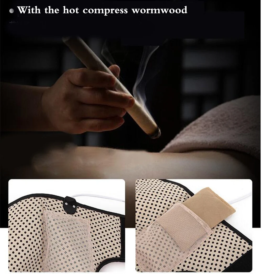 Electric Heating Moxibustion Kneepad  (1)