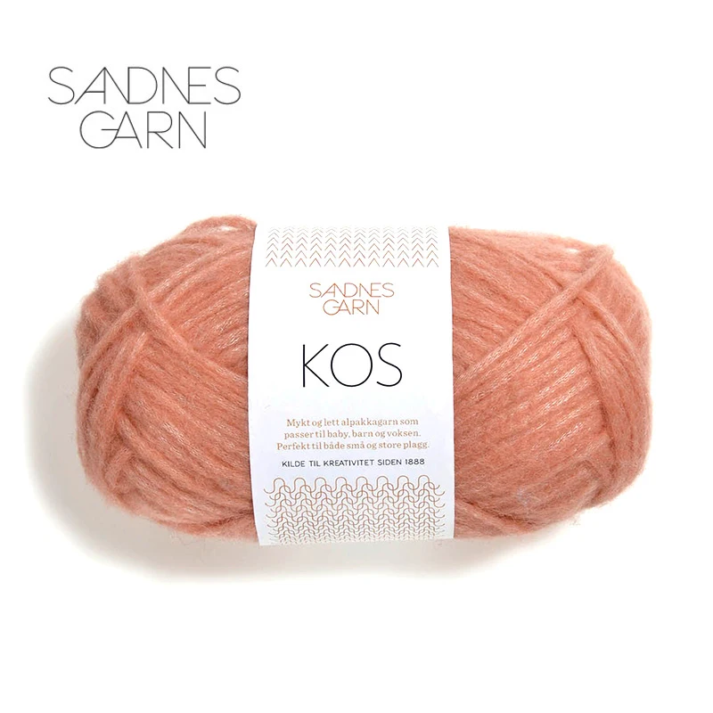 

1*50g Ball Sandnes Garn KOS Yarns Alpaca Yarn Handknitting wool Yarn for knitting and Crochet