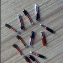 RFID стеклянная бирка, EM4100, только для чтения, D2.12x12mm