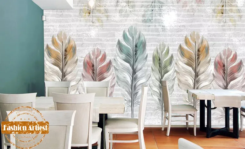 مخصص اللون ريشة خلفيات جدارية الملونة ريشة الظل قدح برسم يدوي كنبة مكتب غرفة نوم غرفة المعيشة مقهى بار مطعم مخصص اللون ريشة خلفيات جدارية الملونة ريشة الظل قدح برسم يدوي كنبة مكتب غرفة نوم غرفة المعيشة مقهى بار مطعم