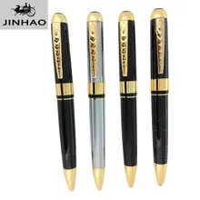 Jinhao 250 Роскошная золотая шариковая ручка с зажимом 0,7 мм металлическая подарочная ручка офисные канцелярские ручки-роллеры для студентов
