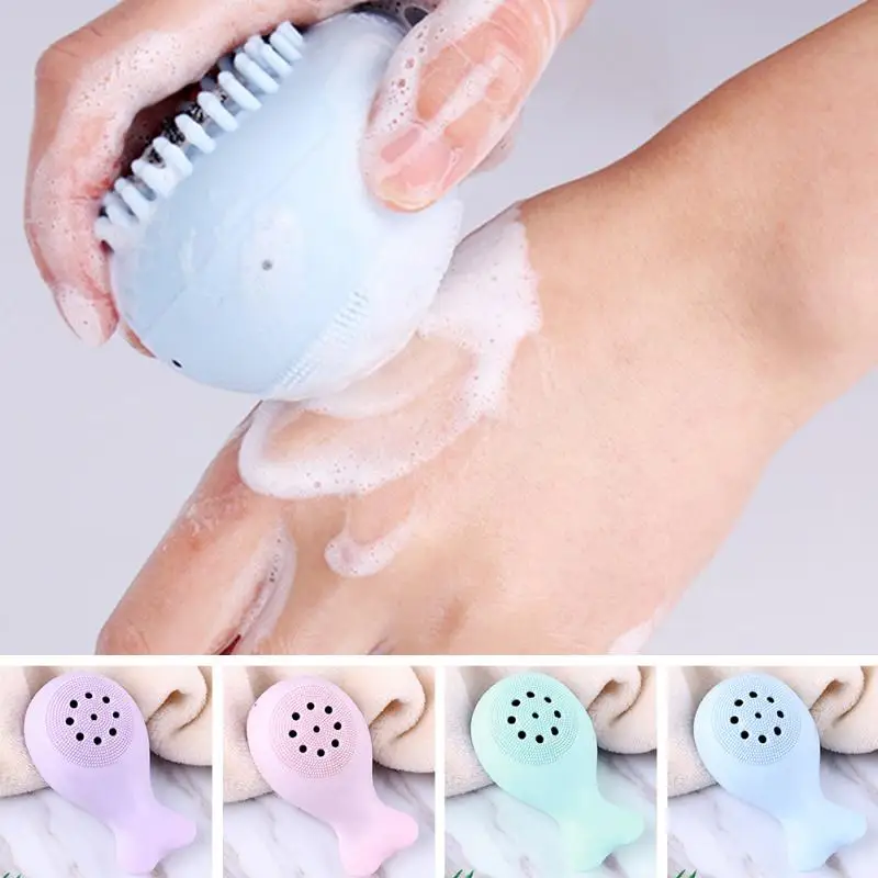 Soft Silicone Pore Cleansing Acne Deep Cleansing Blackhead Exfoliating Wash Cleansing Brushin