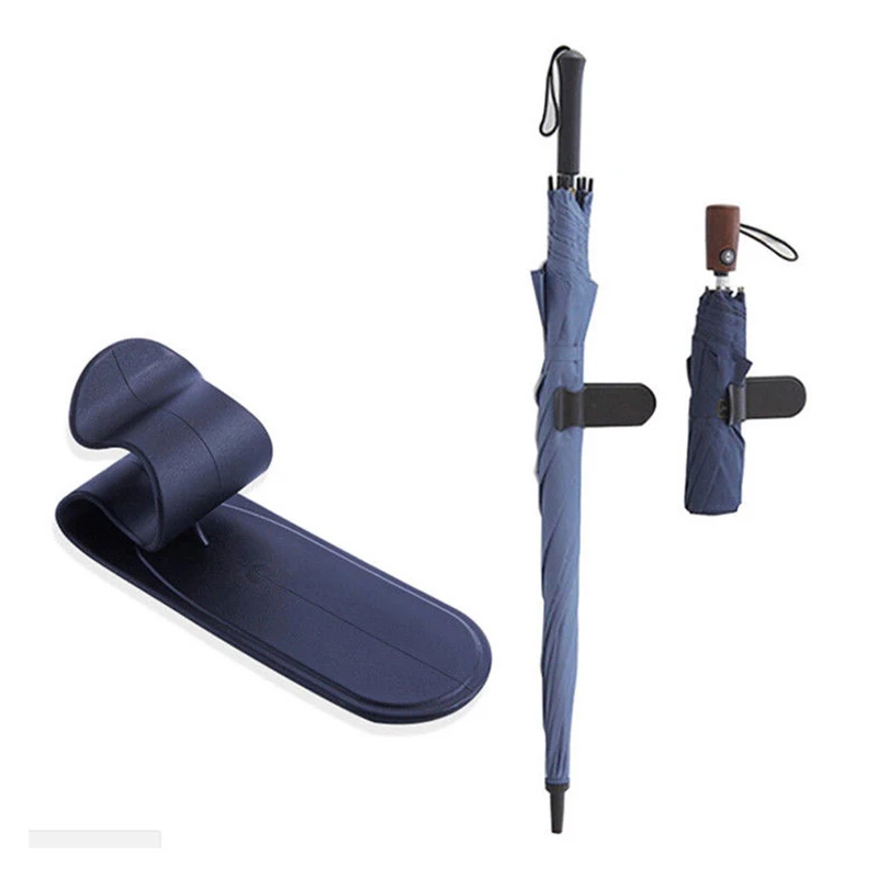 

2pcs Self-adhesive Car Vechicle Umbrella holder Multi-functional Rack Hook for Auto Seat Clip Fastener trunk Hanger
