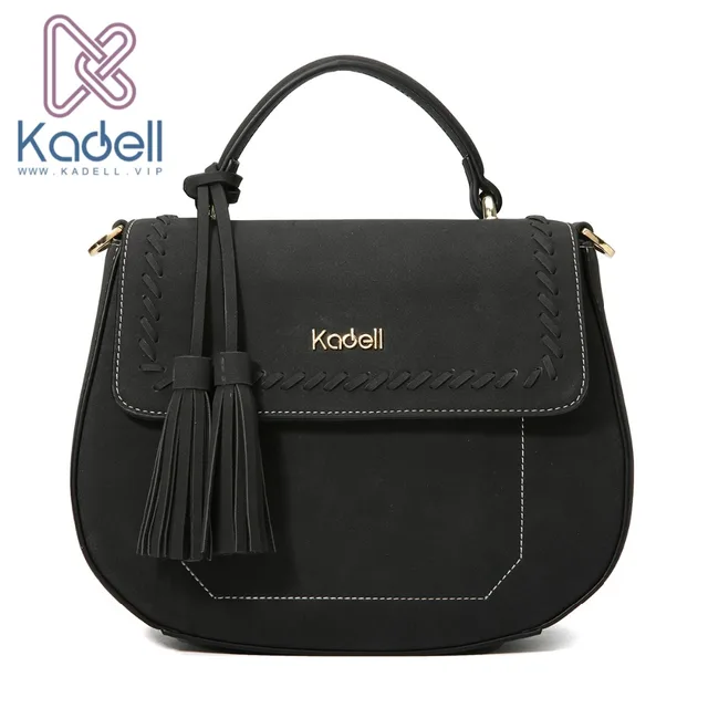 Kadell сумка Для женщин маленький Повседневное Дамы Сумка Crossbody сумки для Дамские туфли из pu искусственной кожи сумки известного бренда кисточкой сумка