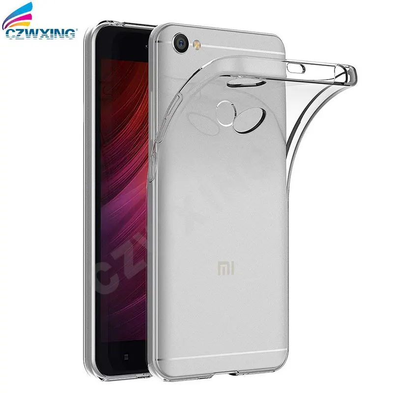 Чехол для Xiaomi Redmi Note 5A Prime чехол Note5a силиконовый прозрачный мягкий из ТПУ телефона
