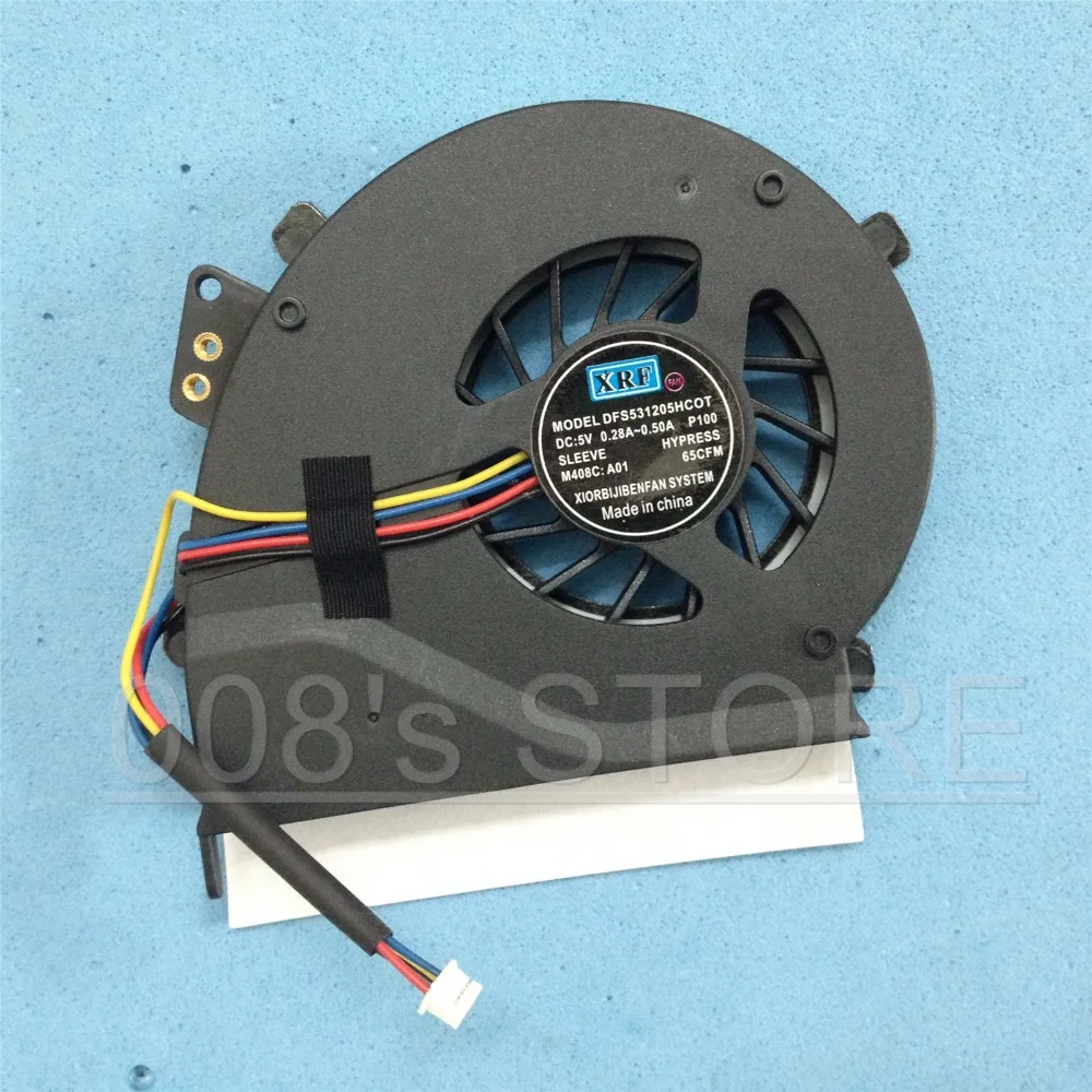 Кулер для ноутбука Acer Extensa 5235 5635 5635Z 5635ZG ZR6 Emachines E528 E728 DFS531205HCOT DC 5V 0.5A P100 4
