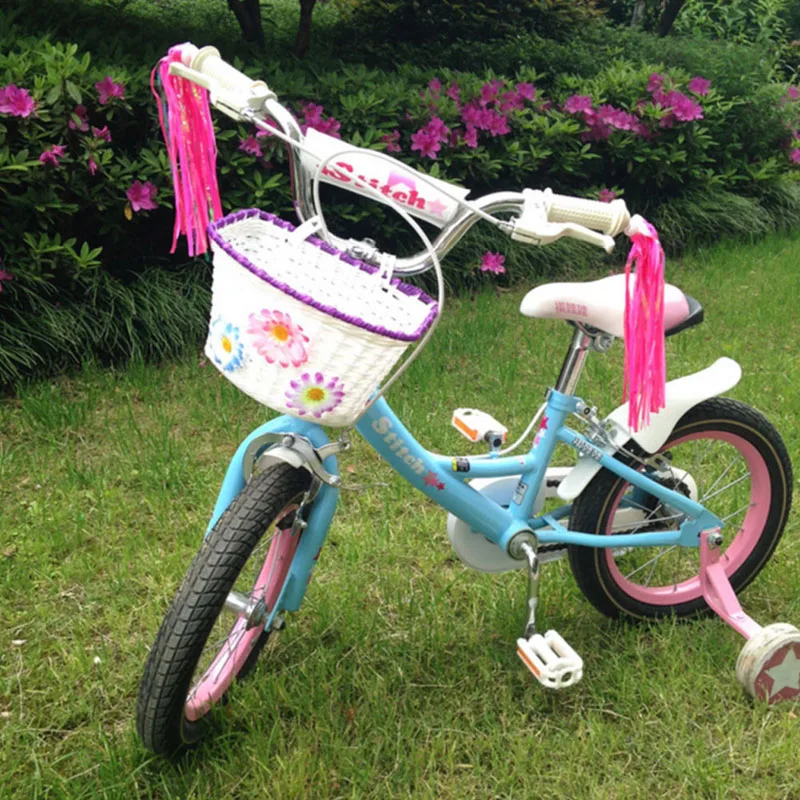 girls bike with tassels