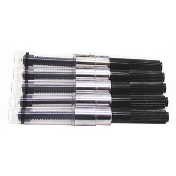 

Perfect-5pcs fountain Pen Ink Converter Ink Reservoir New Suitable for all types Black