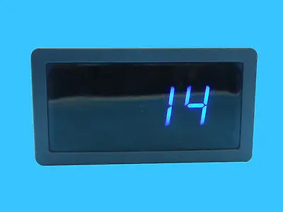 

Digital Blue LED Display Meter Gauge for PT100, K , J Type Universal Use Temperature Sensor Thermocouple EGT in Celsius DC 5-12V