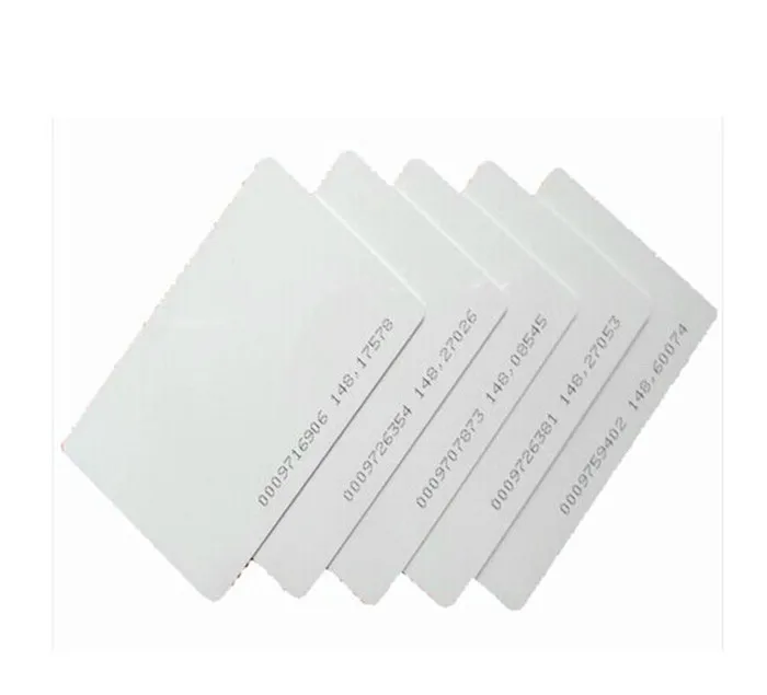 

Free Shipping 100PCS EM ID Card Reaction ID Card 125KHZ RFID Card