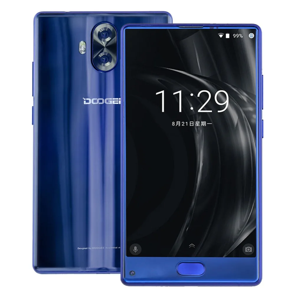 

DOOGEE MIX Lite Smartphone Dual Camera 5.2" MTK6737 Quad Core 2GB RAM 16GB ROM 3080mAh Android 7.0 Fingerprint Mobile Phones