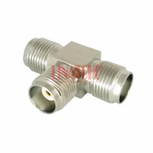 RF ТНК Женский 3 way Разветвитель тройной T тип ТНК Женский Антенна TNC разъем адаптера