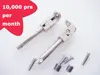 Oye tú Venta promocional bisagra para gafas bisagra de resorte para madera gafas de ZSH-02 con tornillos espaciadores similares a TSH-10 enviar en 2 días ► Foto 2/6