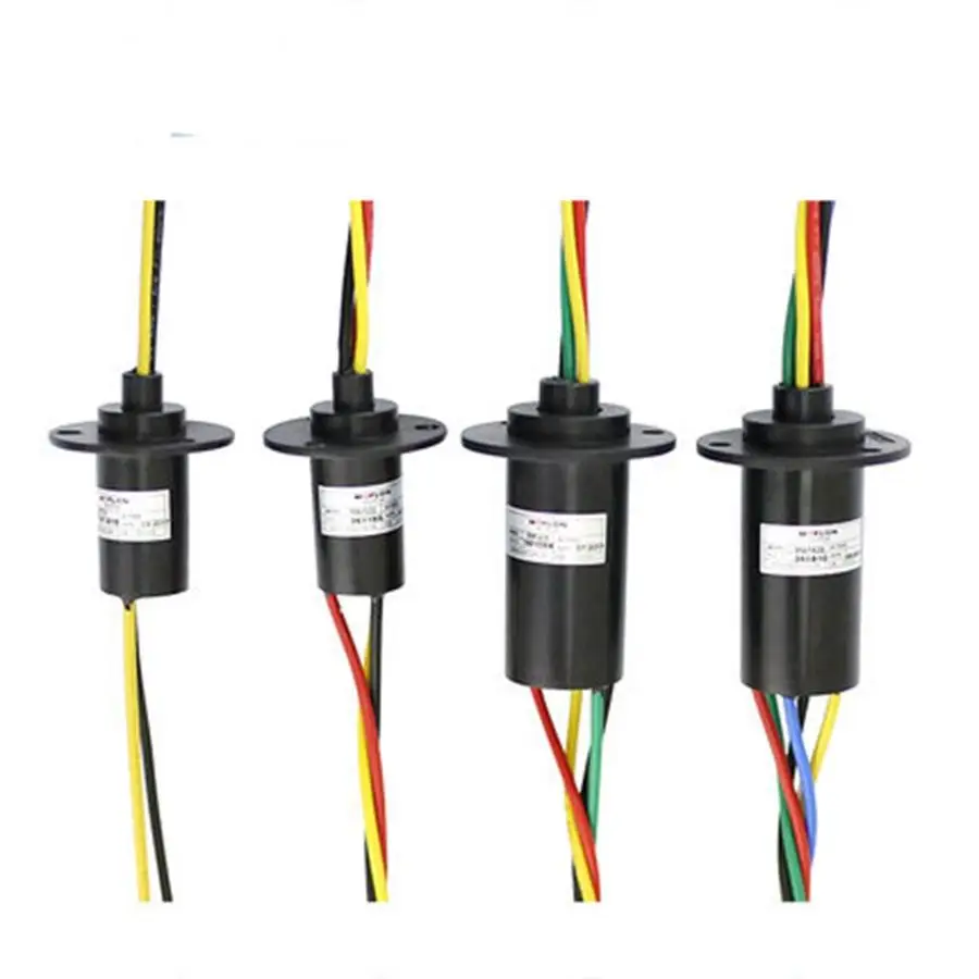 2/3/4/5/6/12 Wires 5/10/20/30/40A Circuits 250Rpm Capsule Slip Ring 600V For Monitor Robotic | Обустройство дома