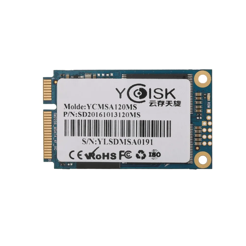 Goldendisk YCdisk последовательный ноутбук SSD 256GB MINI Micro SATA m-SATA PCI-e 240GB SMI контроллер 2246 Внутренний твердотельный накопитель