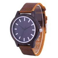 SIHAIXIN бамбуковые деревянные часы Мужские лучший бренд класса люкс для мужчин и женщин кожаный ремешок Relogio Masculino дропшиппинг деревянные часы
