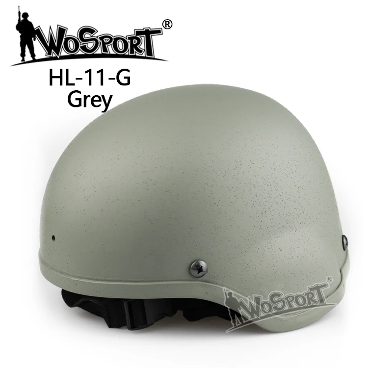 

WoSporT Military MICH 2000 Tactical Helmet Combat Basic Protective Helmet For CS Wargame Cosplay Movies Prop