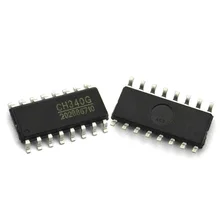1 шт. CH340G IC R3 USB к чипу последовательного порта лапками углублением SOP-16 CH340