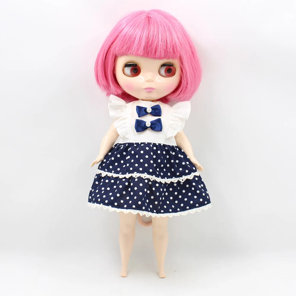 Ледяной DBS Blyth кукольные 1/6 bjd игрушки 30cm пухлый кукла жир blyth короткая лента для