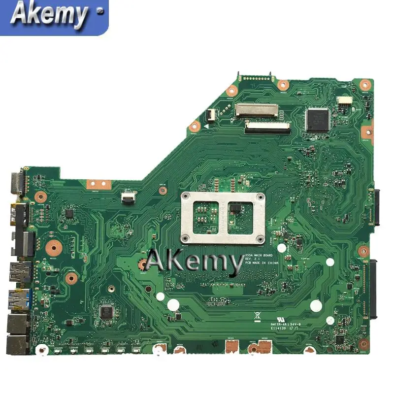 Najtaniej AK X55A laptopa płyta główna do asusa X55A komputer przenośny Test oryginalna płyta główna HM70 REV 2.1 2.2