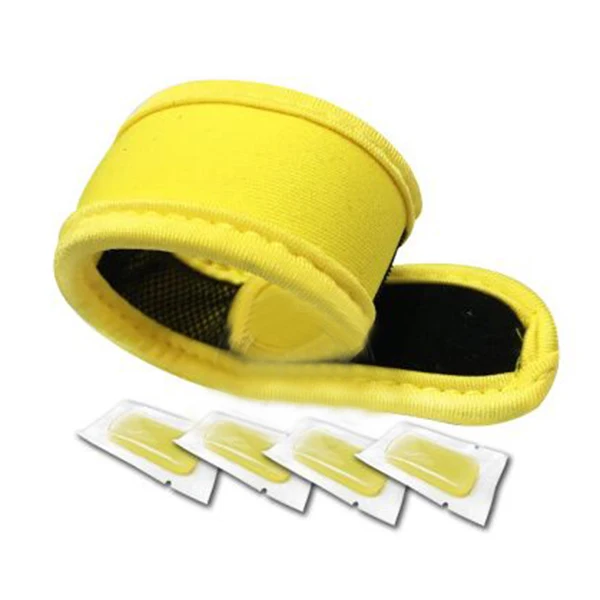 

DSGS 100% Natural Mosquito Repellent Bracelet + 4 Refills Natural Citronella Insect Repeller Wrist Bands for Adults Kids Babie