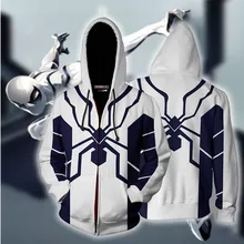 Spiderman Edge of Time Hoodie Cosplay Costume Spider Man Anime Hoodie Sweatshirts Men Women College New spider man 2099 volume 1 out of time