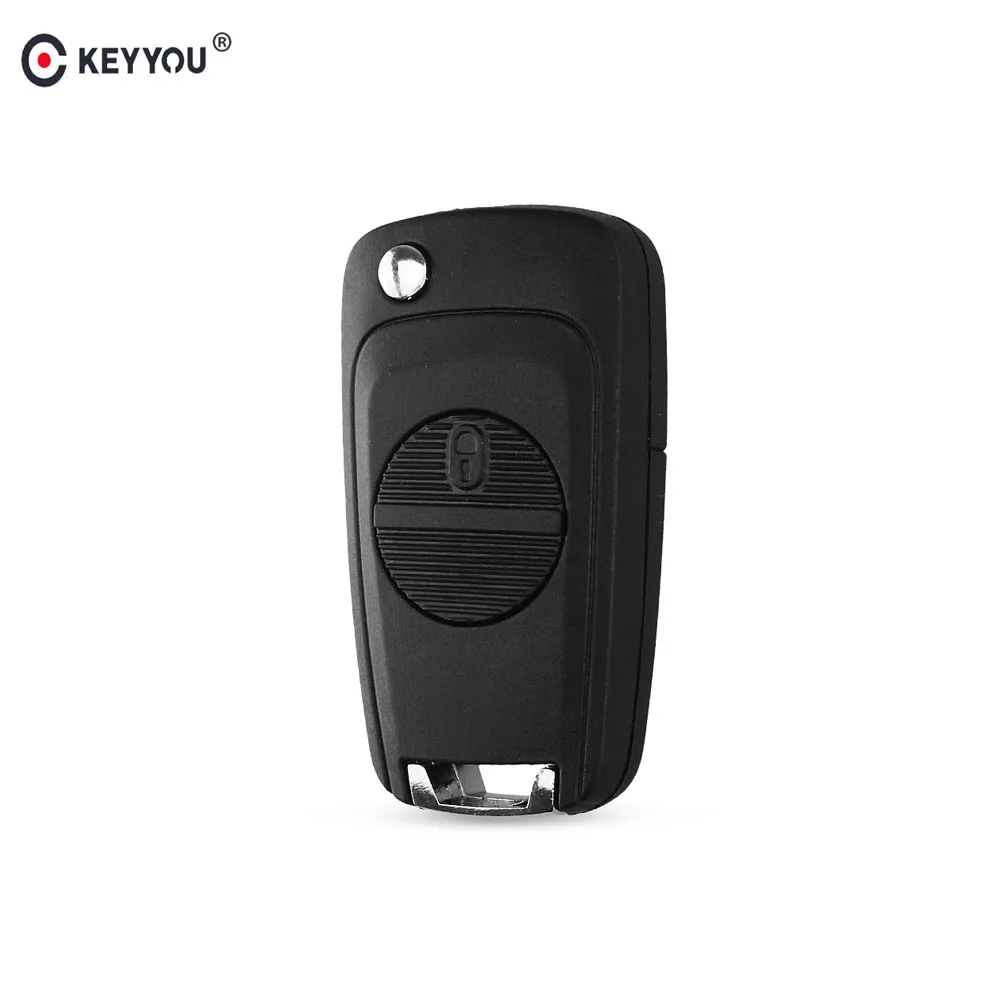 KEYYOU 2 кнопки дистанционного флип складной чехол Брелок для NISSAN MICRA ALMERA PRIMERA XTRAIL