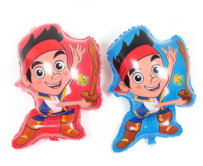 

1pcs Pirate Captain Foil Balloons Birthday Party Decorations Kids Air Balls Children Inflatable Classic Toys
