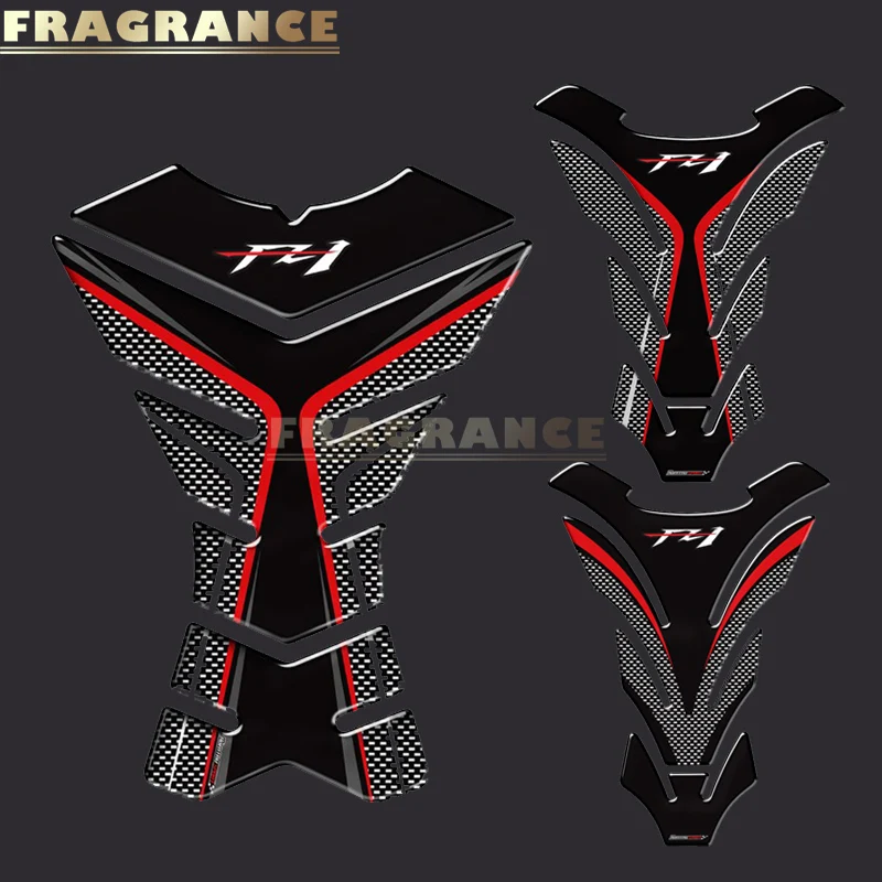 

3D Rubber Sticker Motorcycle Emblem Badge Decal For yamaha FZ1 FZ 1 FZ1N Tank All Years