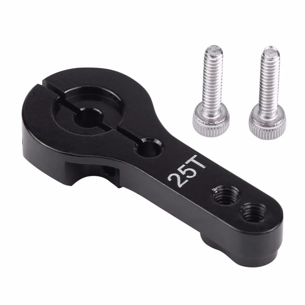 

Aluminium Alloy 25mm 25T Teeth Half Servo Horn For Futaba / Ace / TowerPro MG Arm RC Accessory Updated Horns for Servo