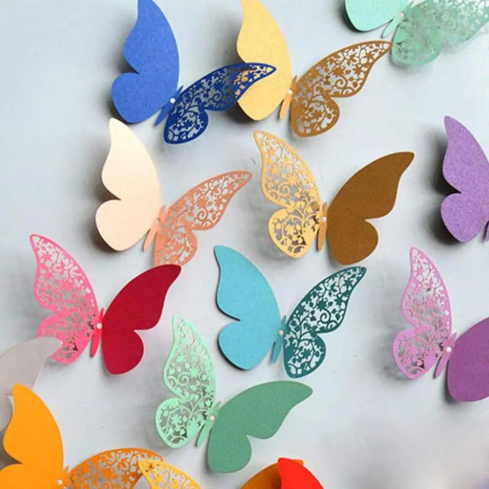 Featured image of post Wall Decoration With Paper Butterfly / How to make a paper butterfly , best home decor easy and.