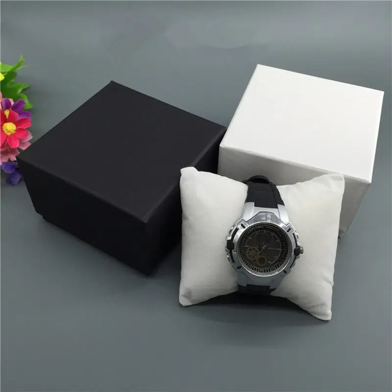 Cardboard Watch Case Storage Box Colorful Watch Holder New Box Organizer Women Jewelry Gift Case