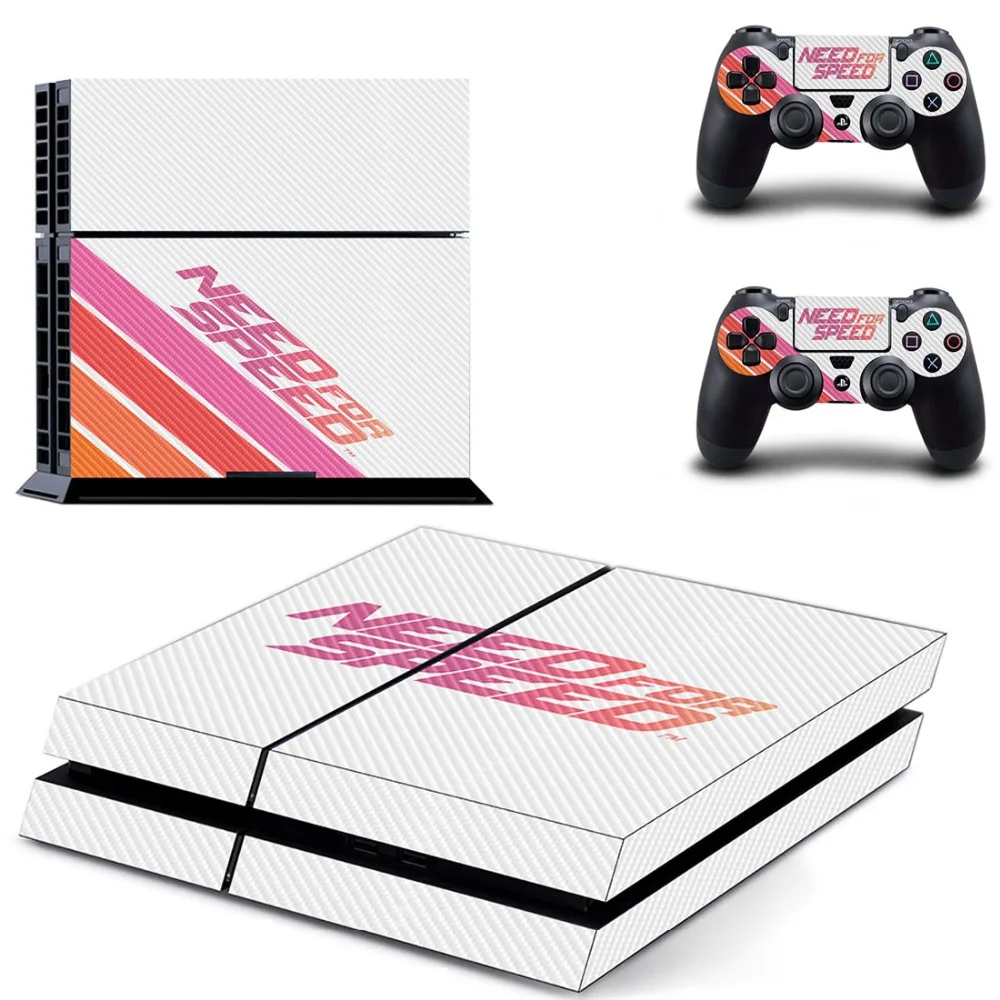 

Game Need for Speed PS4 Skin Sticker Decal Vinyl for Sony Playstation 4 Console and 2 Controllers PS4 Skin Sticker