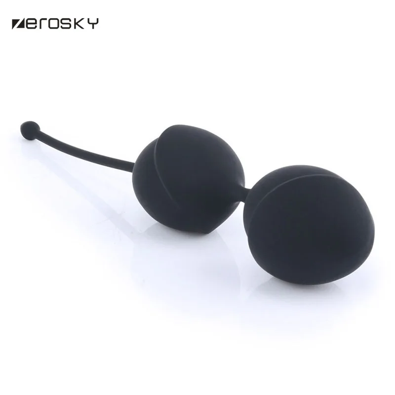 Zerosky Silicone Vaginal Balls Kegel Ball Love Balls Sex Toys For Women